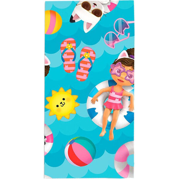 Gabbys Dockskåp Sommarmorgon badhandduk, strandhandduk 70x140 cm