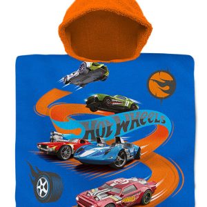 Hot Wheels strandhandduk poncho 60x120 cm