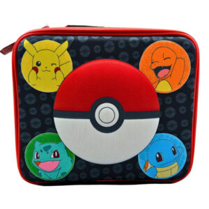 Pokémon Pokeball 3D termoväska för lunch, kylväska 23 cm