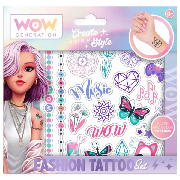 WOW Generation Fashion tatuering 2 ark