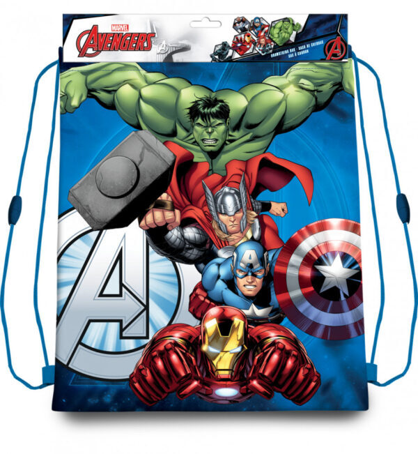 Avengers Hero Team sportpåse gympåse 40 cm