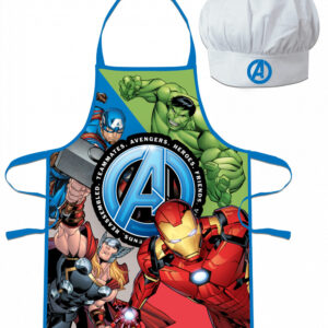 Avengers Teammates barnförkläde 2-delars set