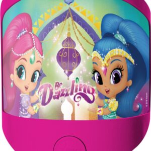 Shimmer and Shine Glittrande nattlampa, nattljus
