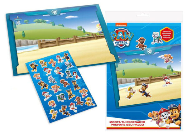 Paw Patrol klistermärkesdekoration