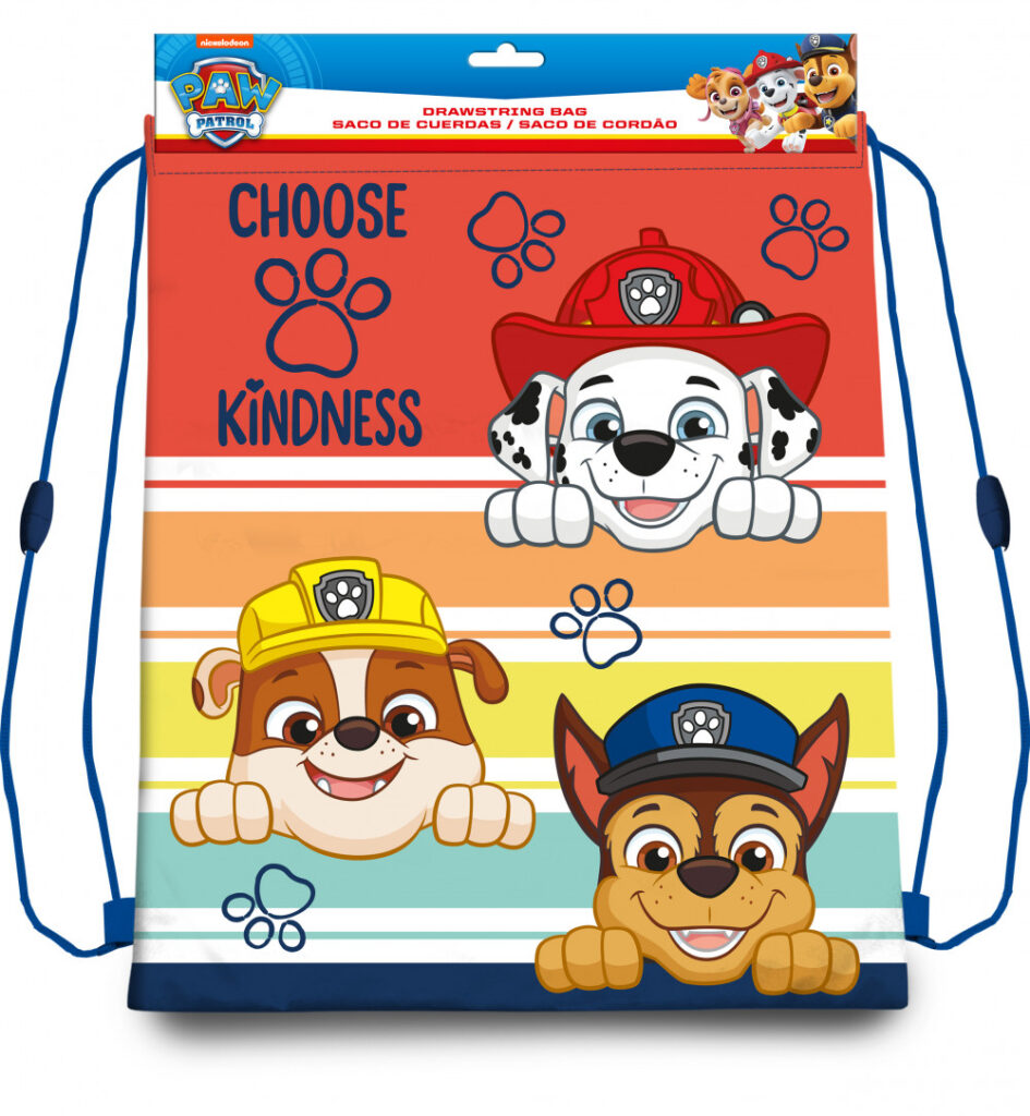 Paw Patrol sportväska gympapåse, 40 cm