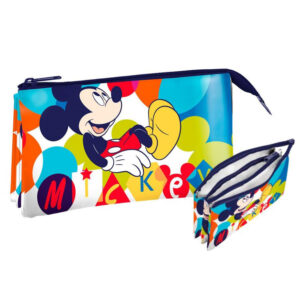 Disney Mickey barn necessär och pennfodral med 3 fack