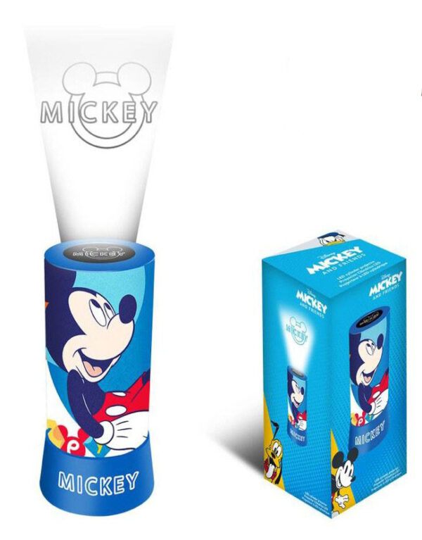 Disney Musse Pigg 2-i-1 projektor, lampa, nattlampa