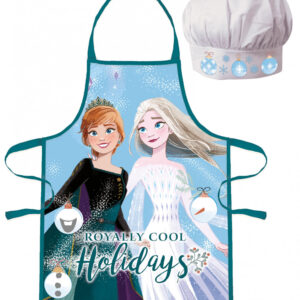Disney Frozen Barnförkläde och Kockmössa 2-delat Set