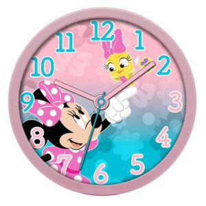 Disney Mimmi Pigg Wild Flower väggklocka 25 cm
