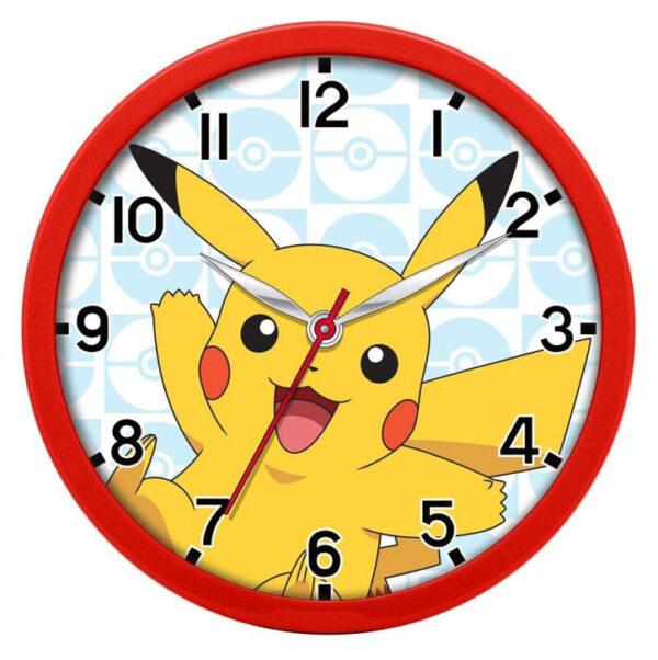 Pokémon Pikachu väggklocka 25 cm