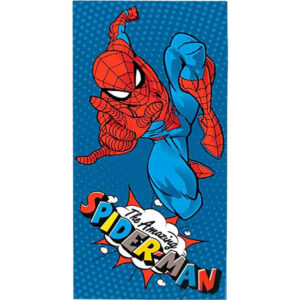 Spindelmannen badhandduk, strandhandduk 70x140 cm