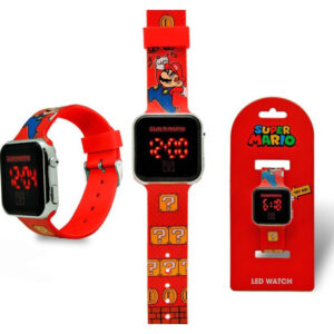 Super Mario Victory Röd digital LED-klocka