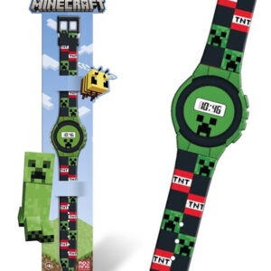 Minecraft TNT digital klocka