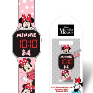 Disney Mimmi Pigg rosa digital klocka