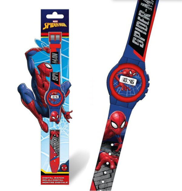 Spindelmannen digital armbandsklocka Wall 29 cm