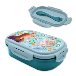 Disney Frozen förvaringslåda för smörgås med bestickset