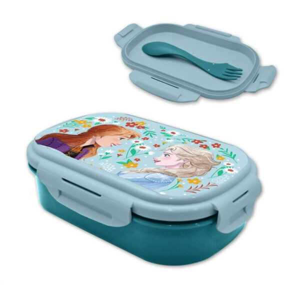 Disney Frozen förtrollad matlåda med bestickset