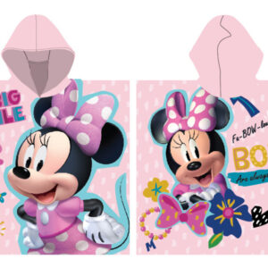 Disney Mimmi Pigg Smile strandhandduk poncho 55x110 cm