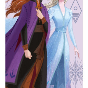 Disney Frozen Magic badhandduk, strandhandduk 70x137 cm (snabbtorkande)
