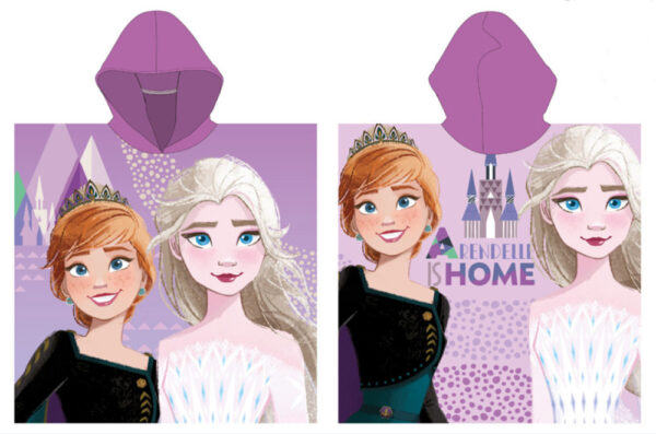 Disney Frozen Arendelle strandponcho 55x110 cm snabbtorkande
