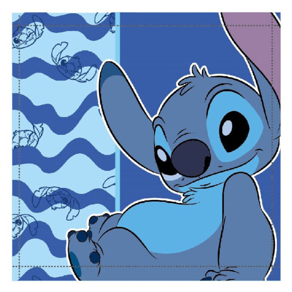Disney Lilo and Stitch hand- och ansiktshandduk Ocean Waves 30x30 cm