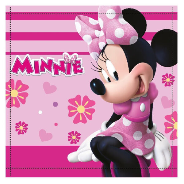 Disney Minnie Sweet Bow handduk 30x30 cm