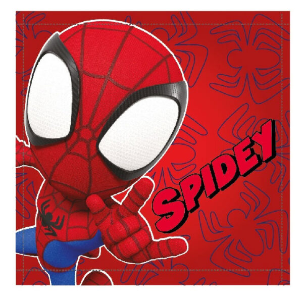 Spindelmannen Spidey Röd handduk 30x30 cm