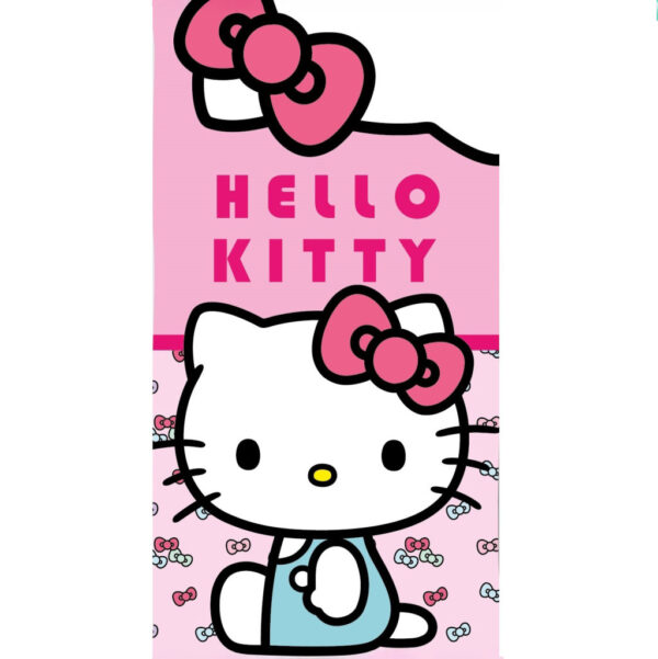 Hello Kitty Lovely Day badhandduk, strandhandduk 70x140 cm