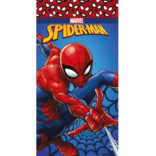 Spindelmannen Action Web badhandduk, strandhandduk 70x140 cm