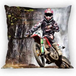 Motorbike Motocross Mud örngott 40x40 cm