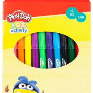Play-Doh tvättbara tuschpennor, set om 12
