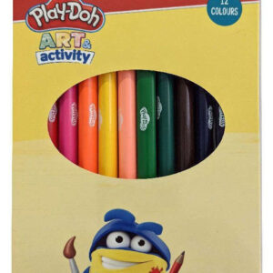 Play-Doh Jumbo triangulära färgpennor 12 st