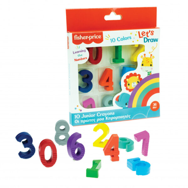 Fisher-Price numrerat kritset 10 delar
