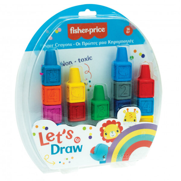 Fisher-Price Let's Draw 13-delars kritset