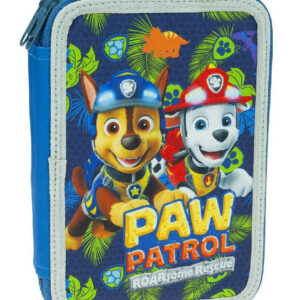 Paw Patrol Dino Rescue pennfodral med innehåll, 2 våningar