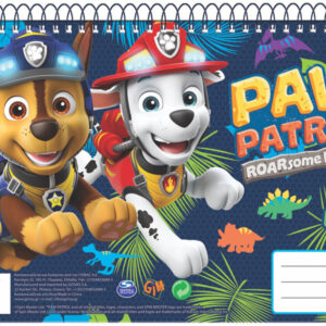 Paw Patrol Dino Rescue A4 spiralblock med 30 blad