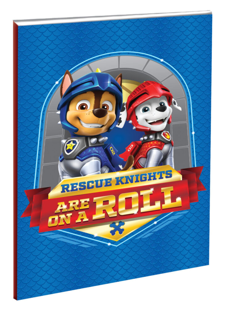 Paw Patrol Knights B/5 linjerad anteckningsbok, 40 blad