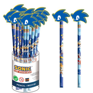 24st Sonic the Hedgehog HB grafitpenna med sudd