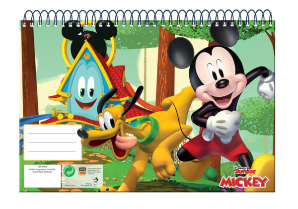 Disney Musse Pigg Fun Times A/4 spiralblock, 30 blad