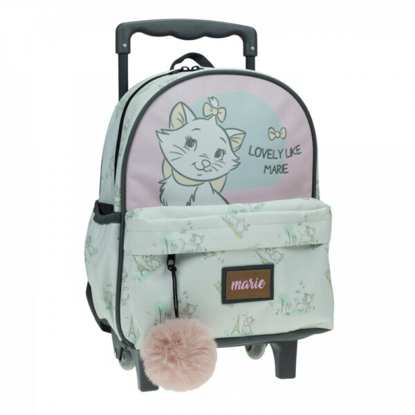 Disney Marie rullande förskoleryggsäck, 30 cm