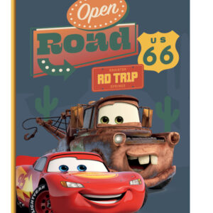 Disney Cars anteckningsbok B/5 med linjer, 40 sidor