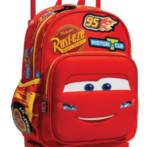 Disney bilar Piston Cup rullande ryggsäck för förskola, 30 cm