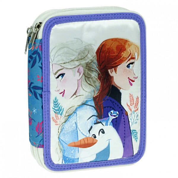 Disney Frost Together fyllt pennfodral, 2 fack
