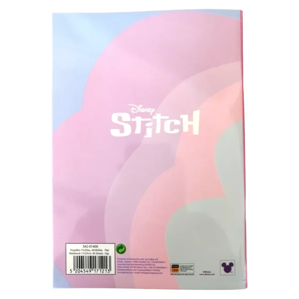 Disney Lilo och Stitch Space Rocks B/5 linjerad anteckningsbok 40 sidor - Bild 3