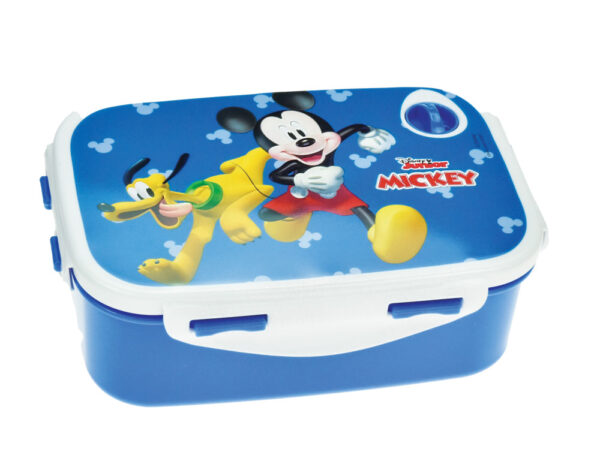 Disney Mickey blå smörgåslåda 18 x 13 x 7 cm