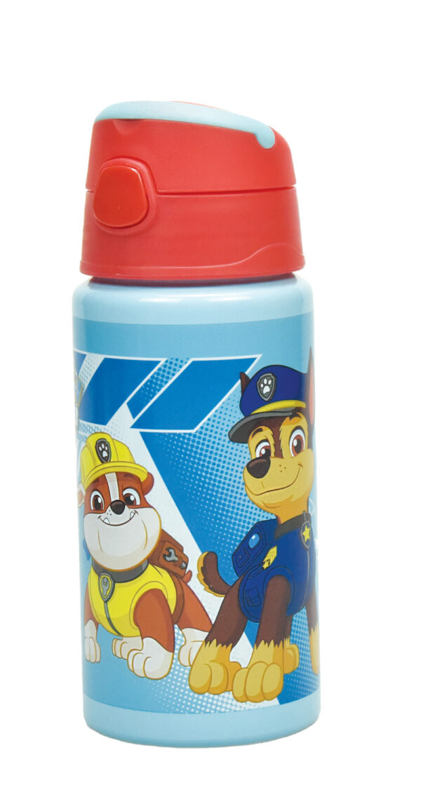 Paw Patrol Forever aluminiumflaska med krok 500 ml