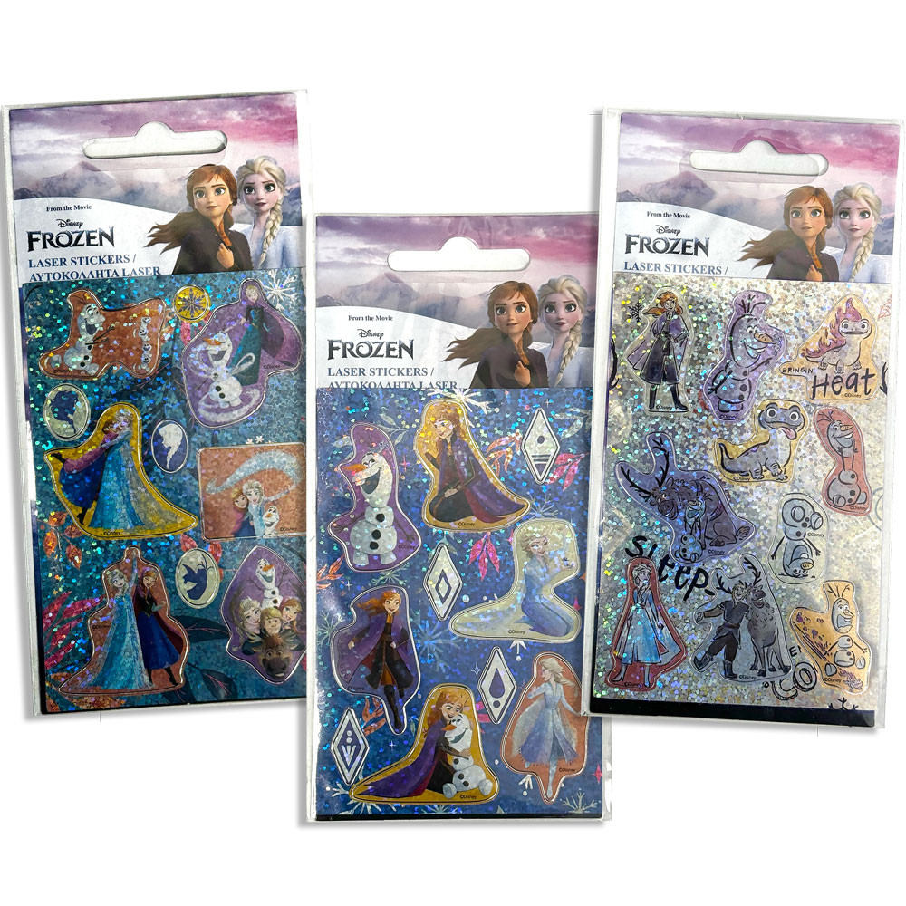 Disney Frozen Glamor holografiskt klistermärkesset