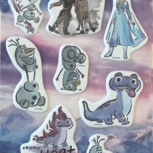 Disney Frozen Glamor puffiga skumklistermärken