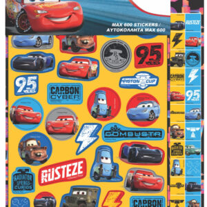 Disney Cars äventyr klistermärkesset med 600 bitar
