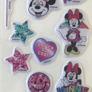 Disney Mimmi Pigg glittrande puffiga skumklistermärken